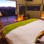 Kulala Desert Lodge chalet bed