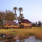 Luxury safari gunns camp okavango delta