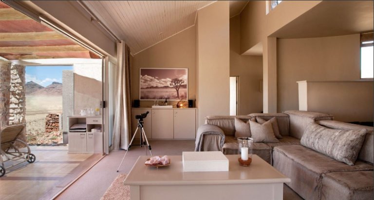 Sossusvlei Desert Lodge veranda