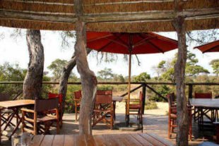 Umlani Bushcamp Kruger Park lounge deck